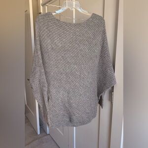 Juicy Couture Gray Women's Poncho Sweater